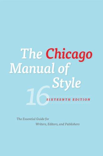 Chicago Manual of Style