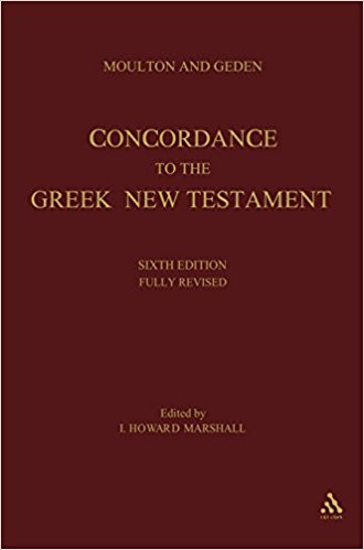 Concordance to the Greek New Testament