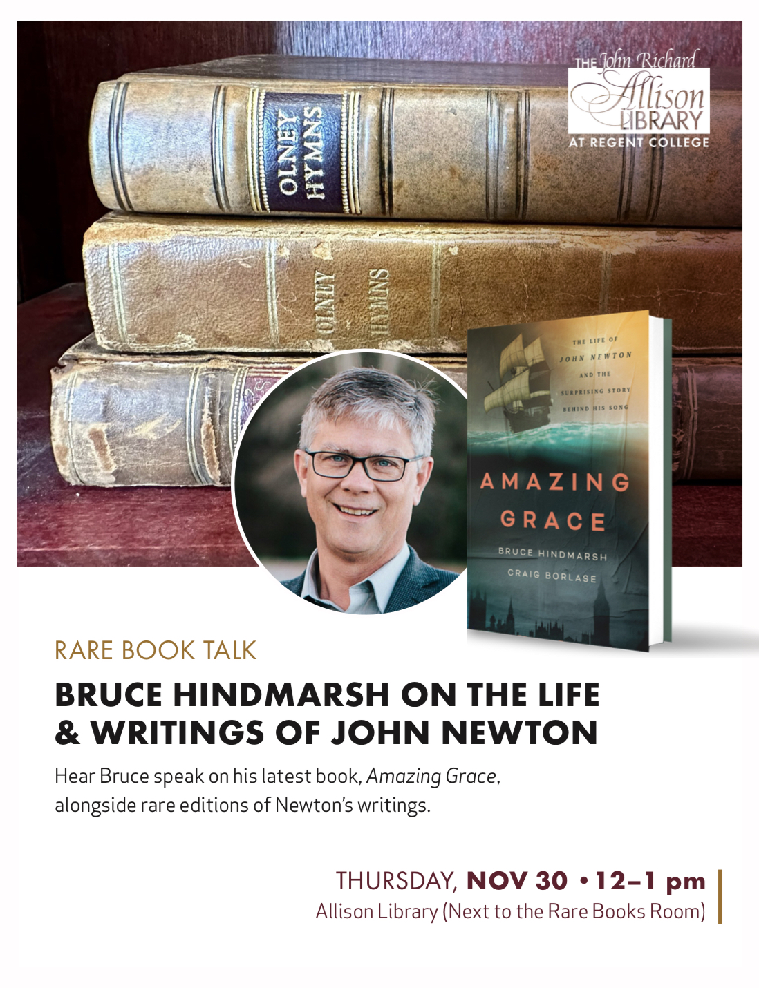 Rare Book Talk: November 30, 12pm