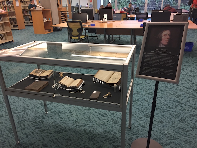 Rare Book Display on John Owen