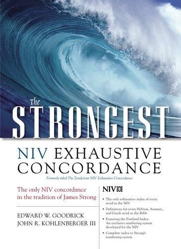 The Strongest NIV Exhaustive Concordance